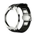 Royal Pop Metal and Silicone Black Strap