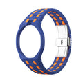 Royal Pop Blue And Orange Ceramic Bracelet