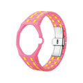 Royal Pop Pink and Yellow Ceramic Strap