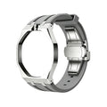 Royal Pop Metal and Silicone Grey Strap