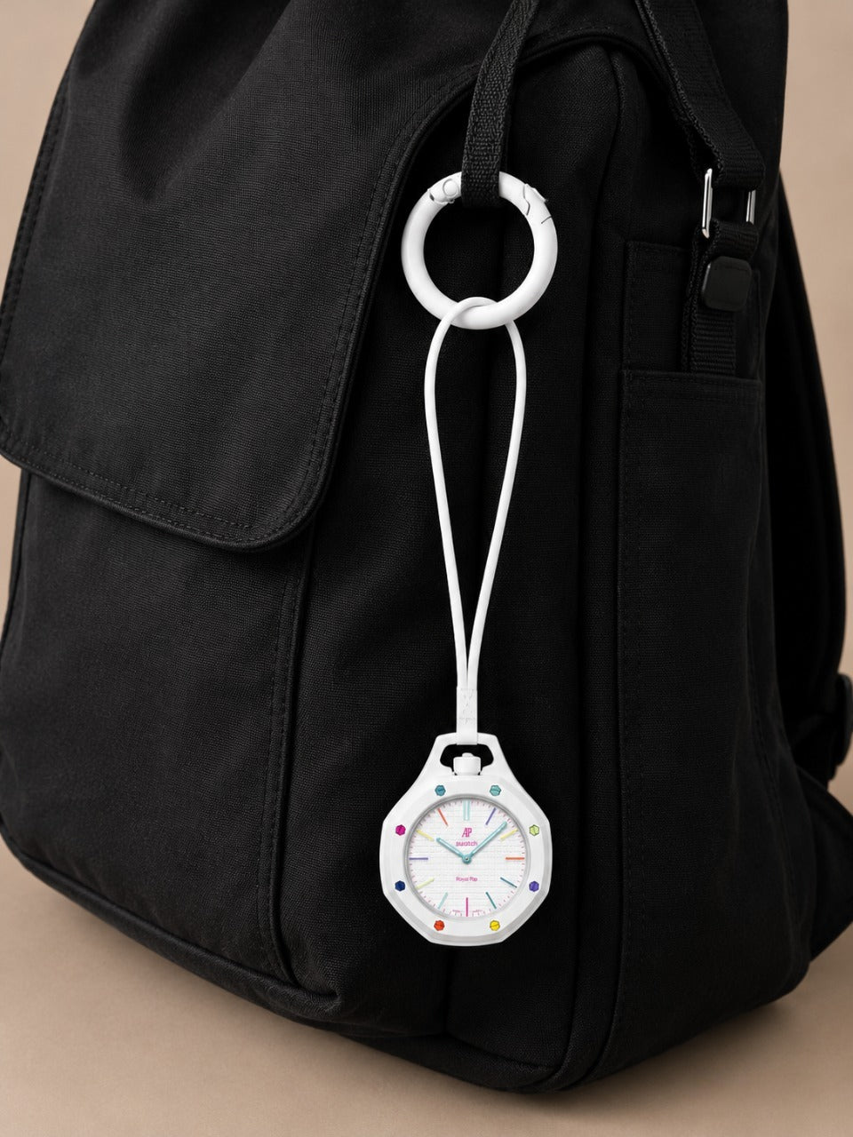 Royal Pop HUIT BLANC Bag Gate Ring